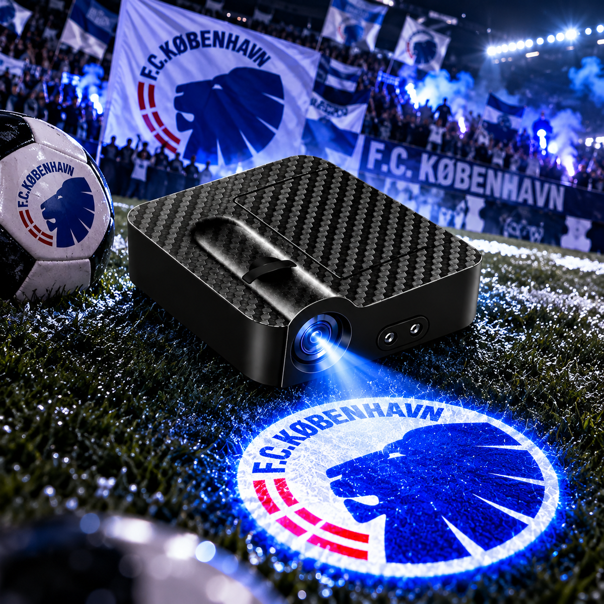 DerbyLys™ Bil Logo-projektor